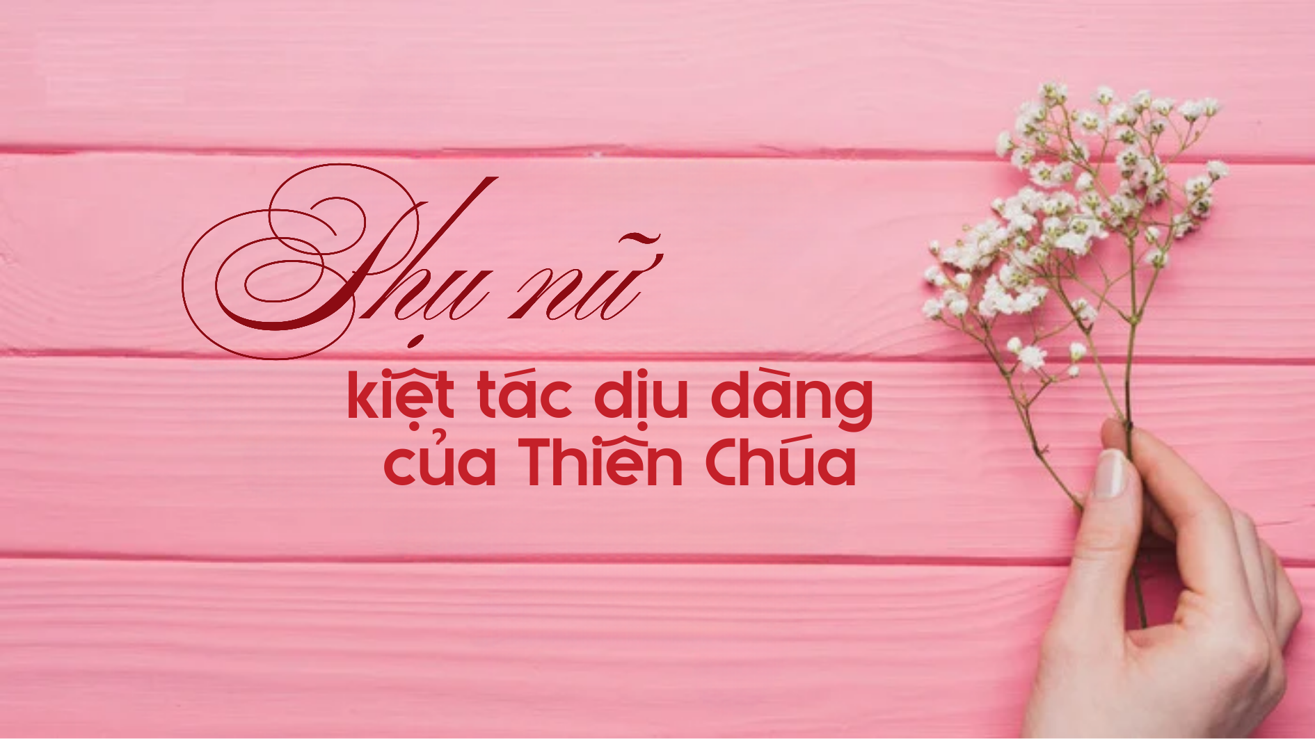 PHỤ NỮ – kiệt tác dịu dàng của Thiên Chúa